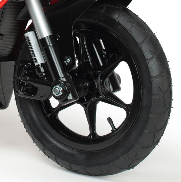 INJUSA Motocicleta electrica pentru copii Racing Fighter 24V frana cu tambur roti gonflabile 6-10 ani