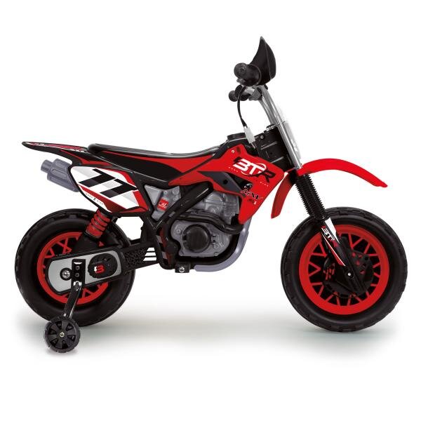 INJUSA Motocicleta electrica pentru copii Thunder Max VX 12V frana electrica varsta 3 ani+