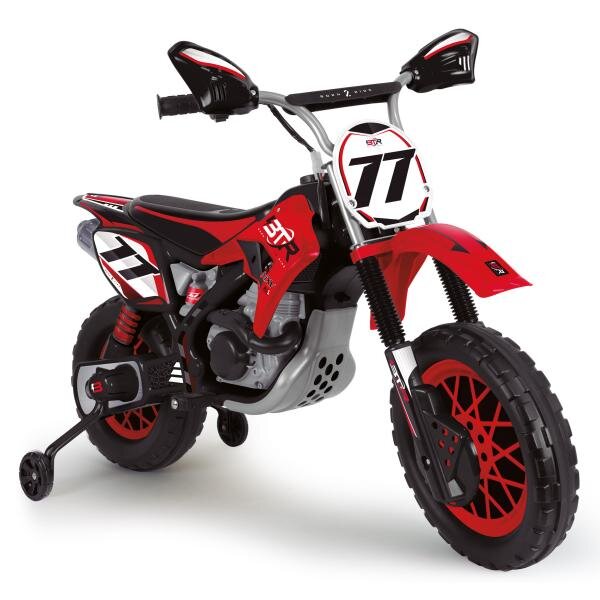 INJUSA Motocicleta electrica pentru copii Thunder Max VX 12V frana electrica varsta 3 ani+