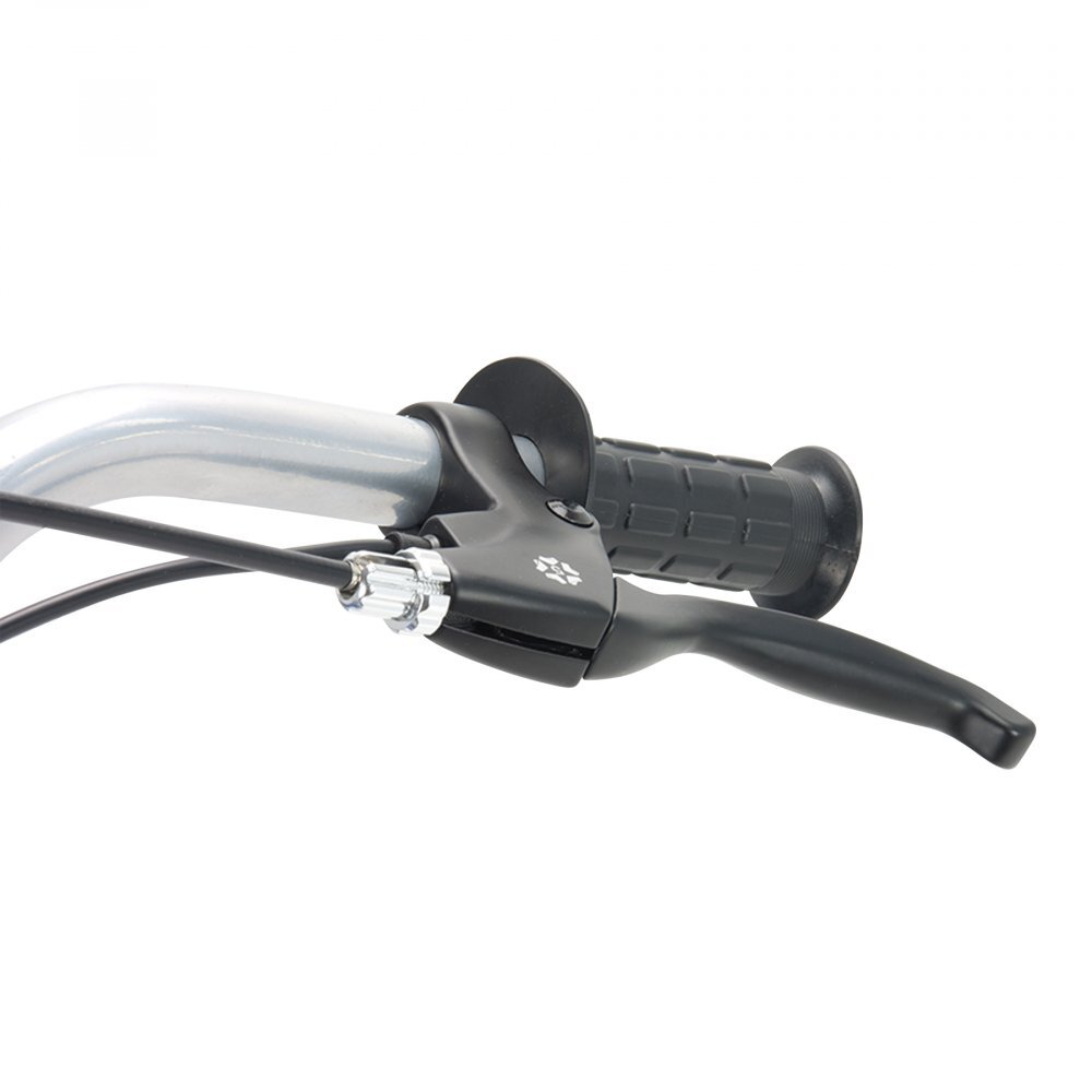 INJUSA Motocicleta electrica pentru copii X-Treme Blue Fighter 24V pentru orice tip de teren roti gonflabile 6 ani+