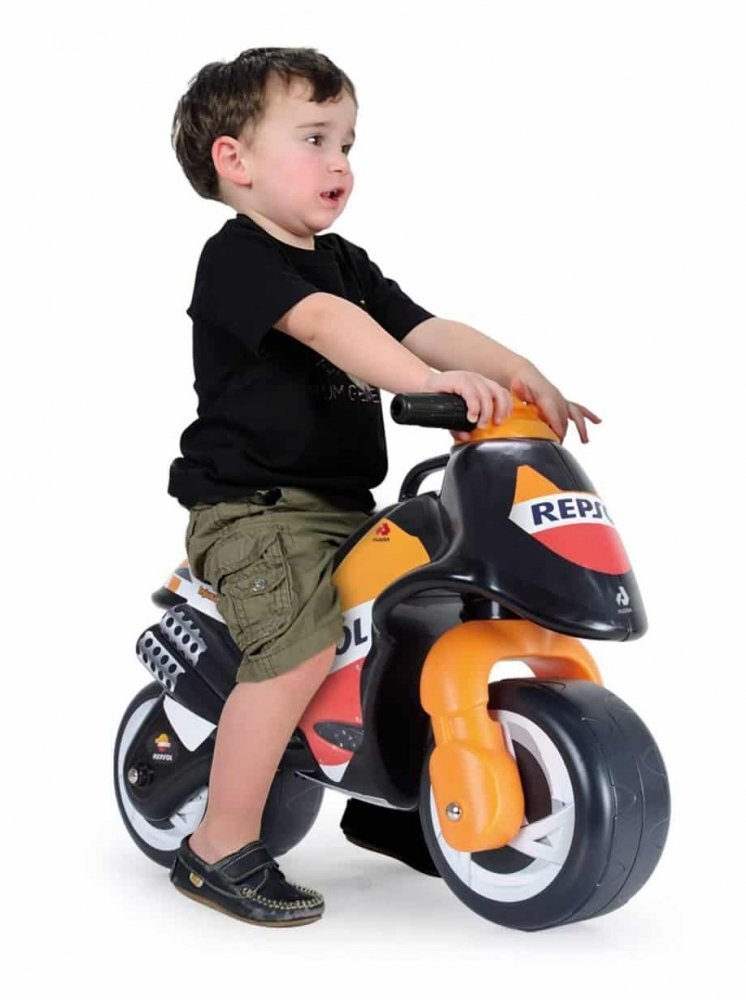 INJUSA Motocicleta pentru copii tip ride-on Repsol Neox fara pedale stabil si usor de utilizat 18-36 luni