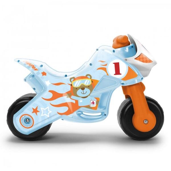 INJUSA Motocicleta pentru copii Twin Dessert 18 luni+ roti late din plastic greutate admisa 30 kg