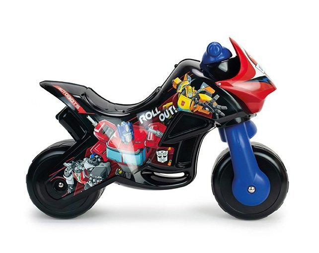 INJUSA Motocicleta ride-on pentru copii Transformers Twin Dessert greutate admisa 30 kg 18 luni+