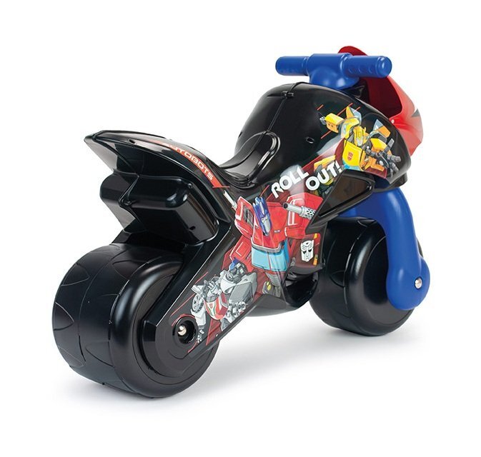 INJUSA Motocicleta ride-on pentru copii Transformers Twin Dessert greutate admisa 30 kg 18 luni+