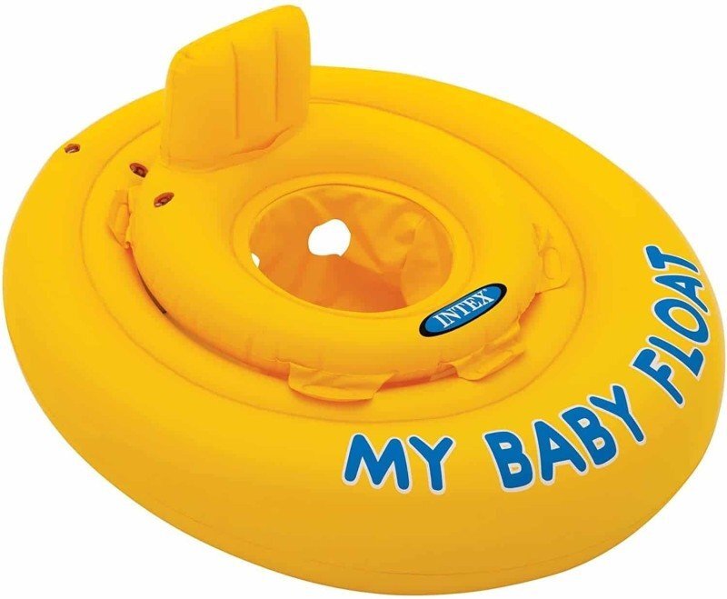 INTEX Colac gonflabil pentru inot bebelusi My Baby Float 70 cm Galben