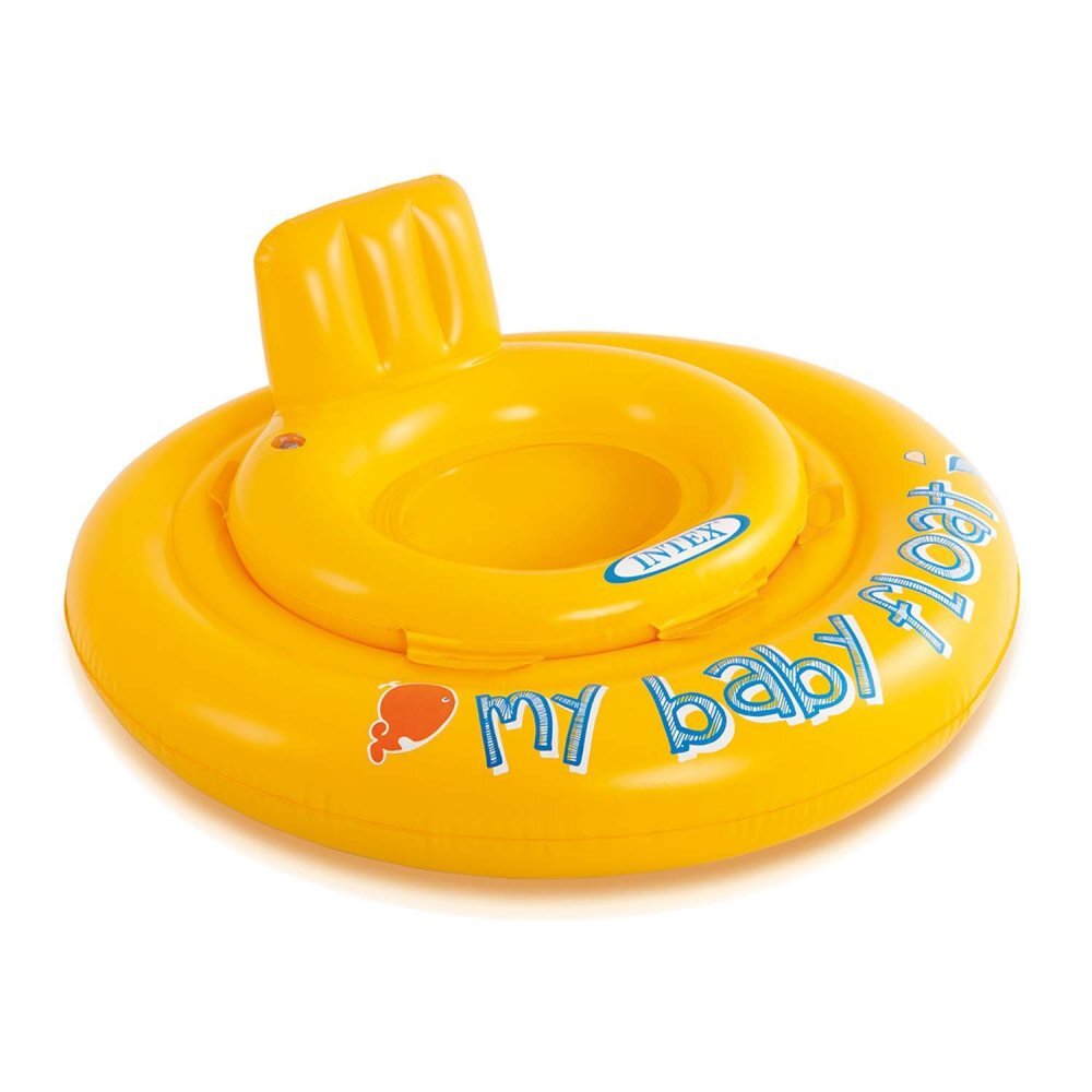 INTEX Colac gonflabil pentru inot bebelusi My Baby Float 70 cm Galben