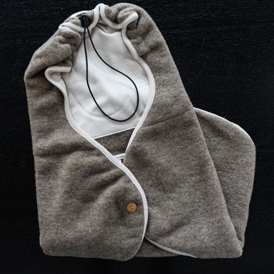Iobio Popolini Husa scaun auto Iobio-wool fleece Light Grey