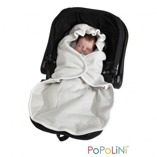 Iobio Popolini Husa scaun auto Iobio-wool fleece Light Grey