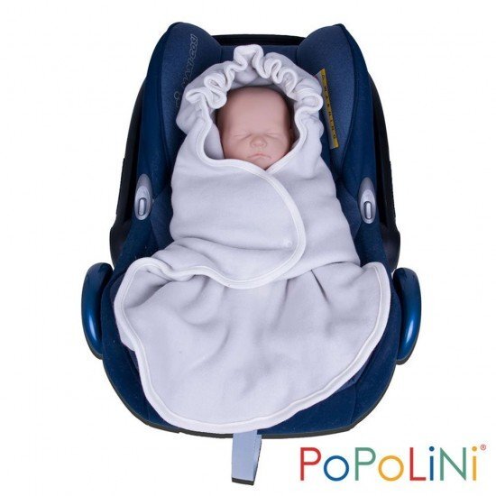 Iobio Popolini Husa scaun auto Iobio-wool fleece Light Grey