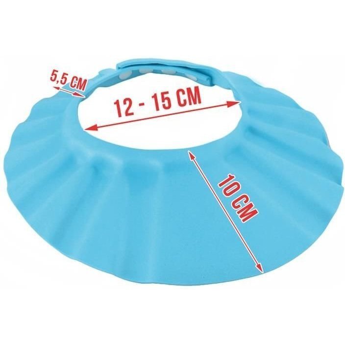 Iso Trade Protectie cap pentru baie MY2393 albastru