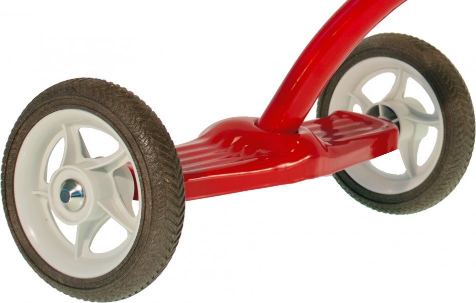 ITALTRIKE Tricicleta pentru copii Super Lucy Champion Rosu cu roti din cauciuc eva cosulet pentru jucarii si cadru metalic