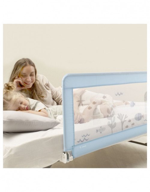 JANE Aparatoare pat 130 x 55 cm cu saculet de depozitare Lazuli Blue