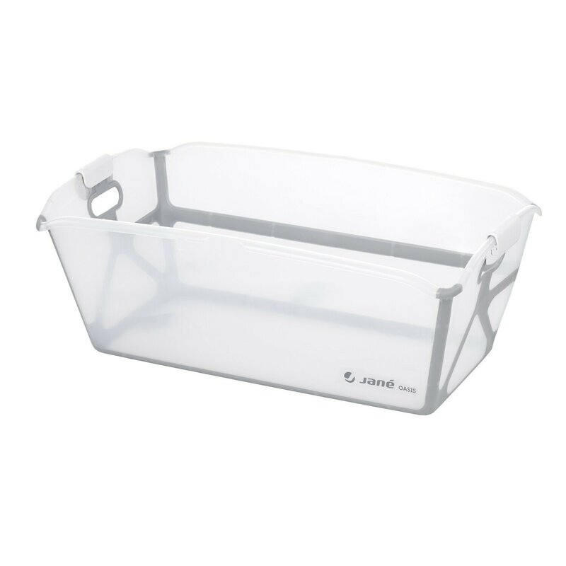 JANE Cadita de baie cu pliere ultra-compacta Oasis White