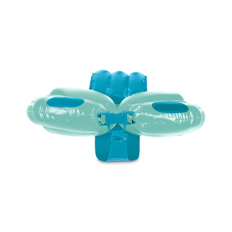 JANE Colac ajustabil pentru bebelusi Ideal pentru primele lectii de inot Aquarel Blue