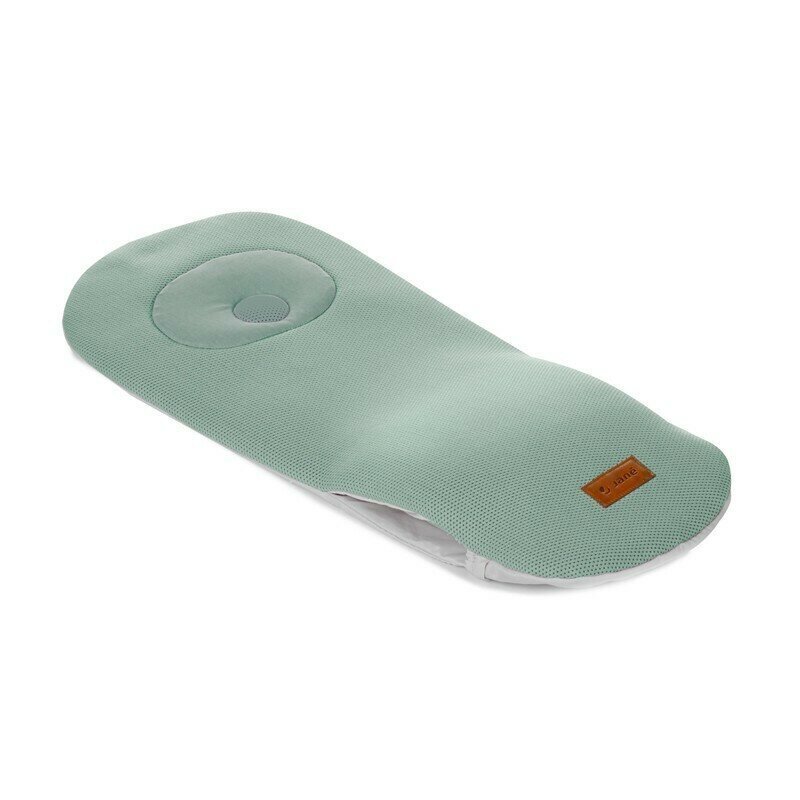 JANE Cosulet confortabil pentru bebelusi Joy Botanic Baby Nest material respirabil 3D cu perna pentru prevenire plagiocefalie