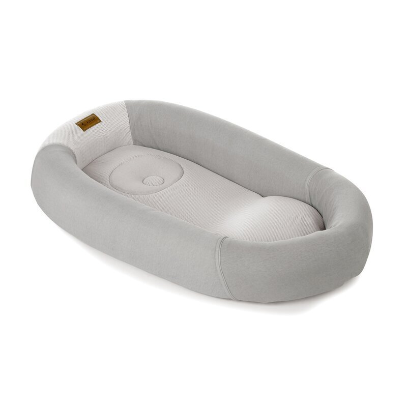 JANE Cosulet confortabil pentru bebelusi Joy Star Baby Nest material respirabil 3D cu perna pentru prevenire plagiocefalie
