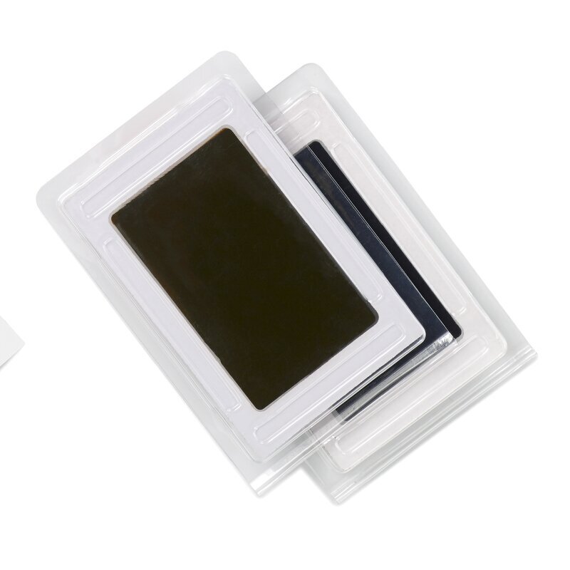 JANE Kit rama foto tripla White cu cerneala pentru manuta si piciorus Non-toxic