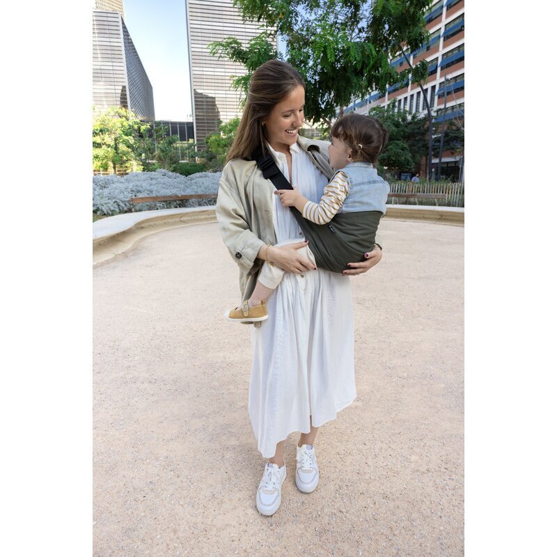 JANE Marsupiu bebe Catch Bison ergonomic de la 9 luni pana la 22 kg