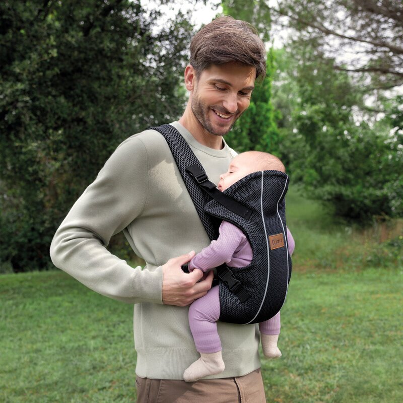 JANE Marsupiu ergonomic pentru bebelusi Dual Air de la nastere pana la 15 kg Seal
