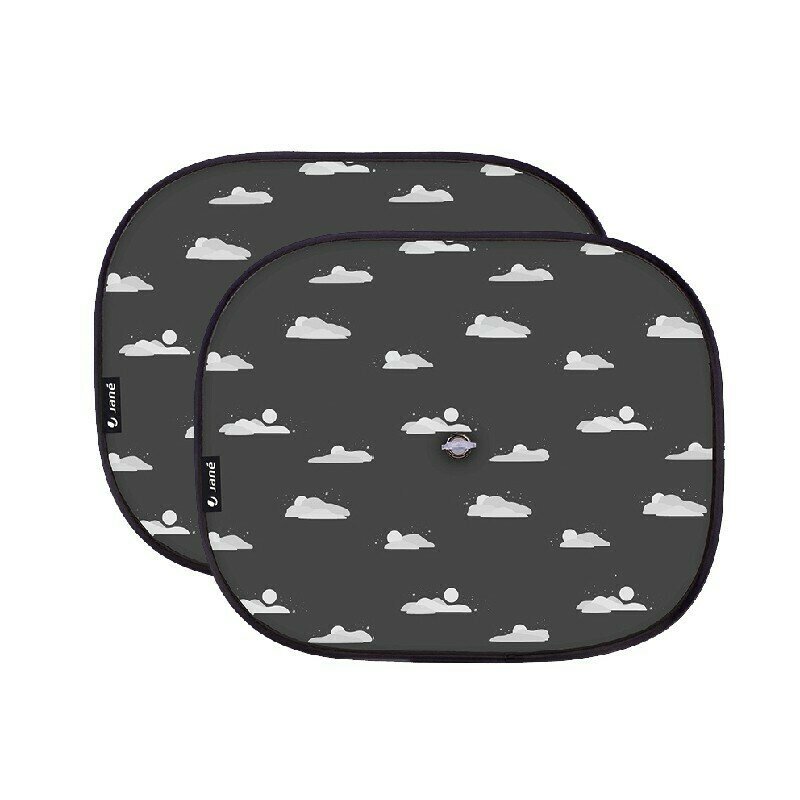JANE Parasolare auto 2 bucati universale 44 x 35 cm Montaj rapid cu ventuze