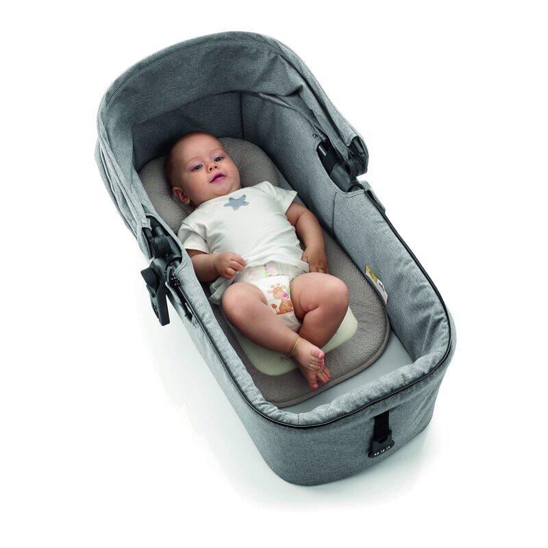 JANE Perna universala reversibila pentru carucior landou scaun auto balansoar scaun de masa 33 x 62 cm gri