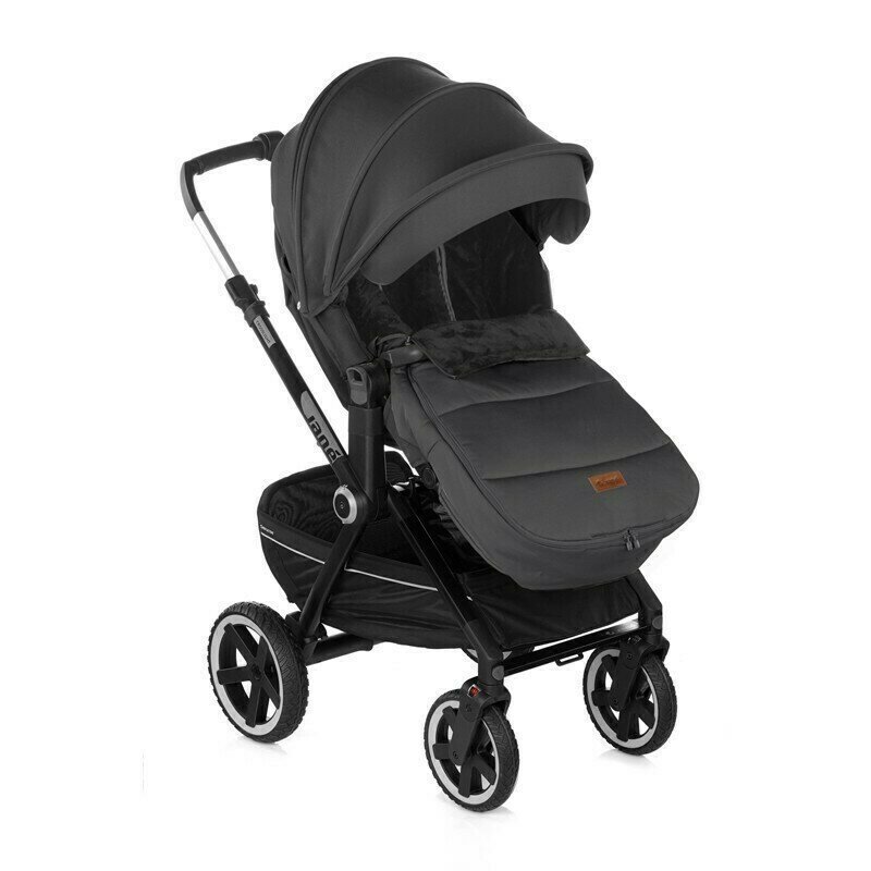 JANE Sac de iarna pentru carucior Dart Coal universal material exterior hidrofug 13x45x93 cm
