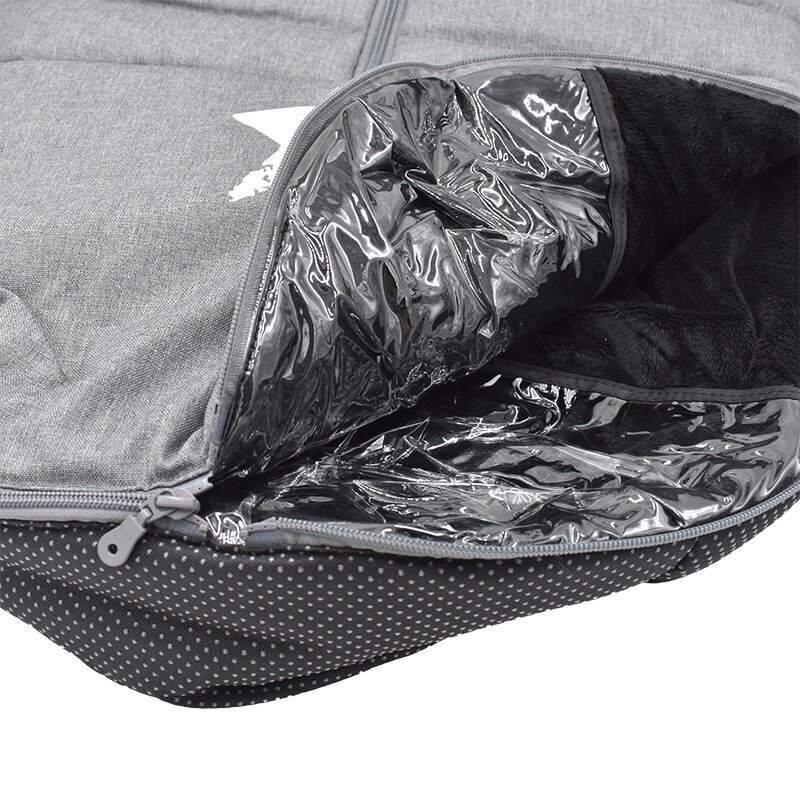 JANE Sac de iarna universal pentru carucior Nest Forest Green 95x46 cm material interior din fleece