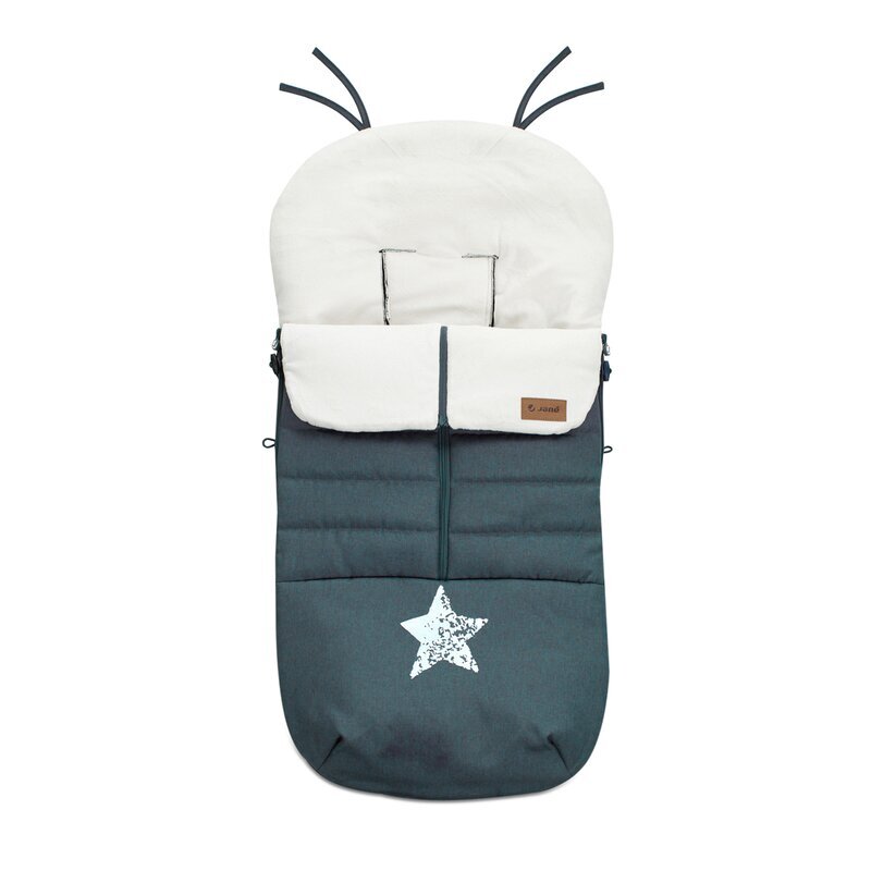 JANE Sac de iarna universal pentru carucior Nest Seal 95x46 cm material interior din fleece