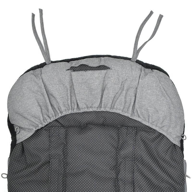 JANE Sac de iarna universal pentru carucior Nest Shadow 95x46 cm material interior din fleece