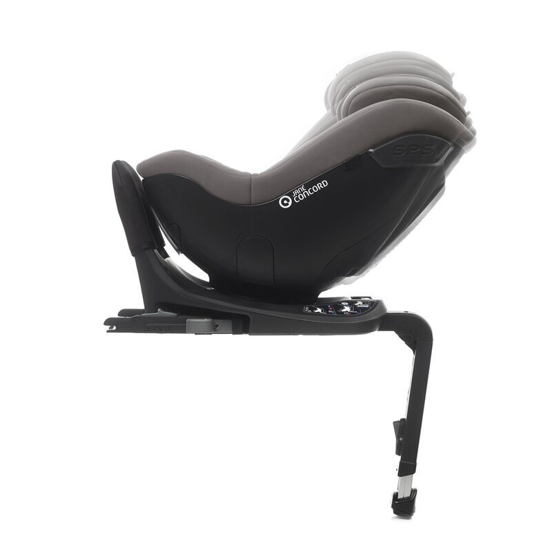 JANE Scaun auto Iflow I-Size rotire 360 grade 40-105 cm cu isofix si picior stabilizator Matt Gray