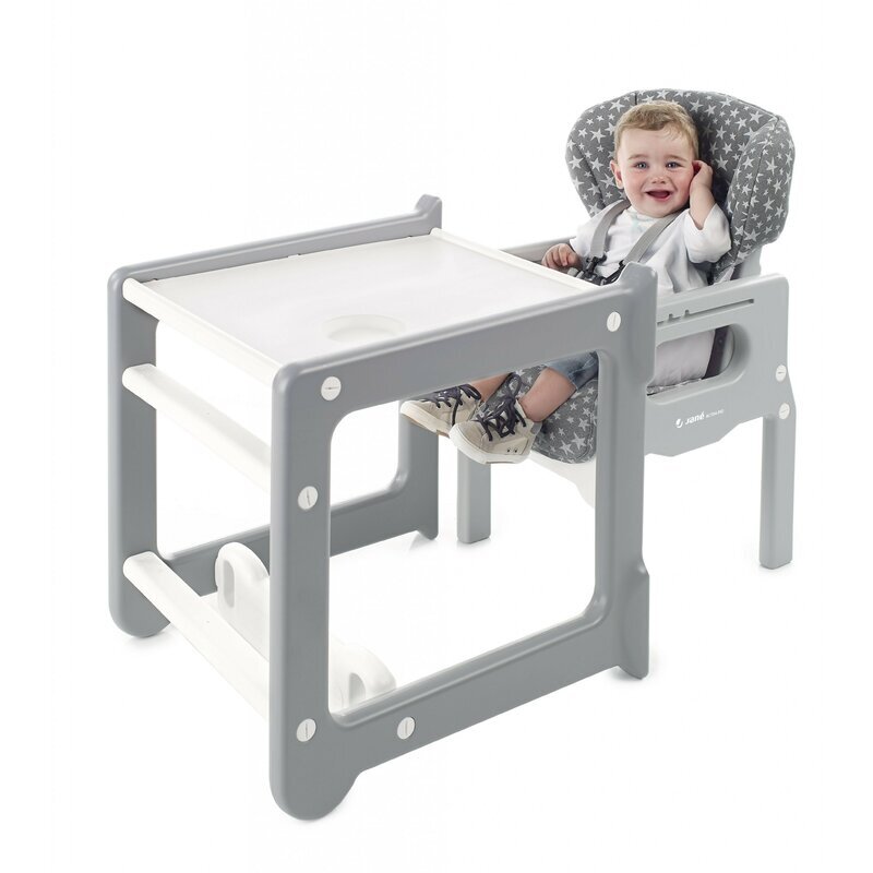 JANE Scaun de masa 2 in 1 Activa Evo transformabil in birou cu scaun Iris