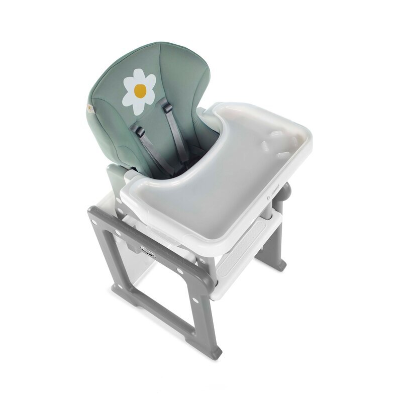 JANE Scaun de masa Activa Evo Botanic 2 in 1 transformabil in birou cu scaun reglabil 53x58x104 cm