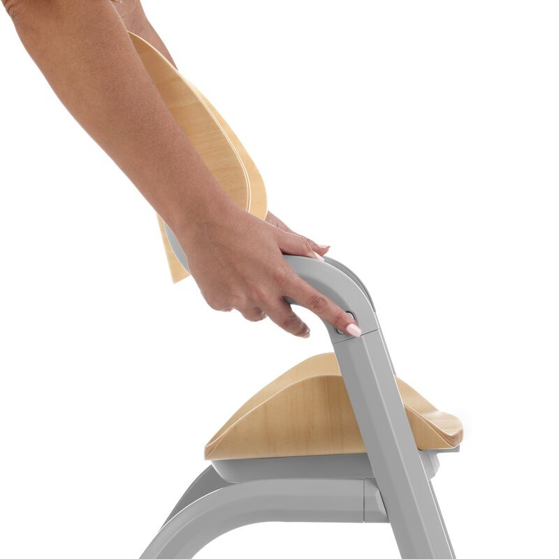 JANE Scaun de masa multifunctional Noah Iris de la 6 luni la adult din lemn fag greutate maxima 100 kg