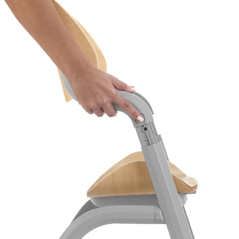 JANE Scaun de masa multifunctional Noah Iris de la 6 luni la adult din lemn fag greutate maxima 100 kg