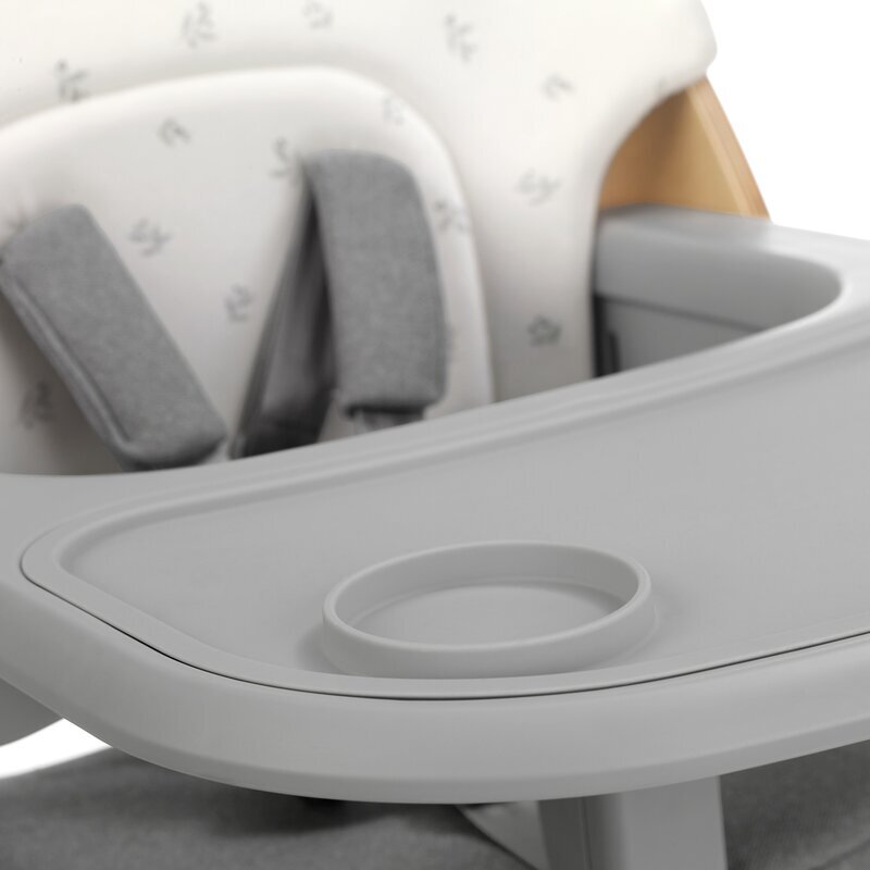 JANE Scaun de masa multifunctional Noah Mist de la 6 luni la adult din lemn fag greutate maxima 100 kg