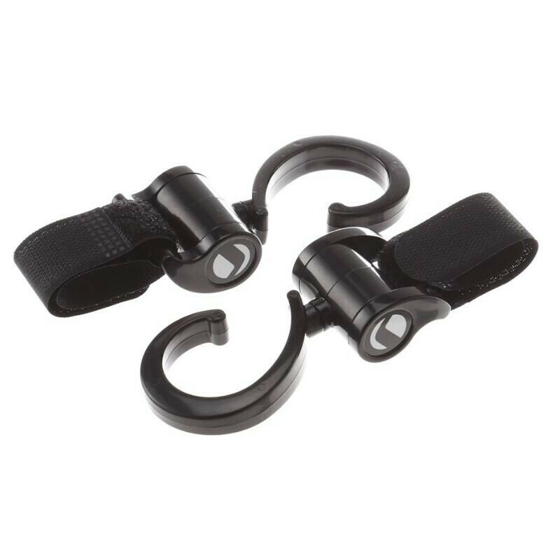 JANE Set 2 carlige auto pentru carucior Fixare pe cadru multifunctionale Negru