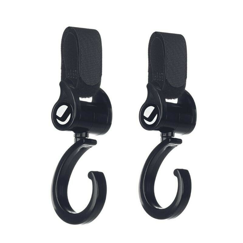 JANE Set 2 carlige auto pentru carucior Fixare pe cadru multifunctionale Negru