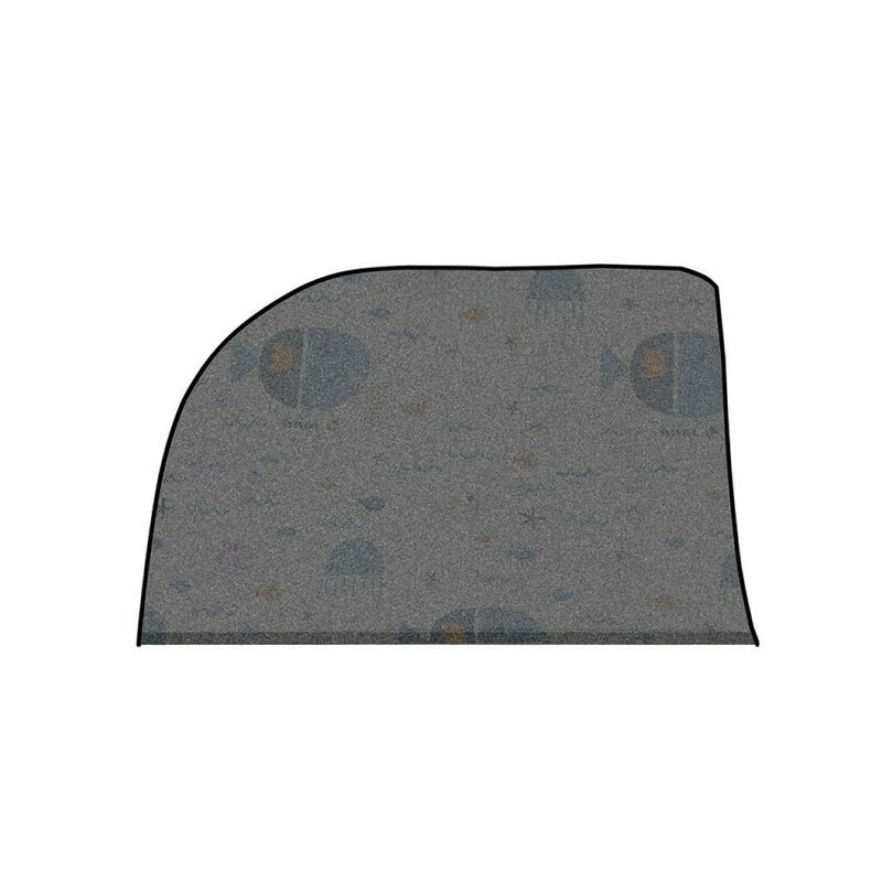 JANE Set 2 parasolare plasa auto cu acoperire 100 Universale Usor de instalat fara ventuze Lazuli Blue