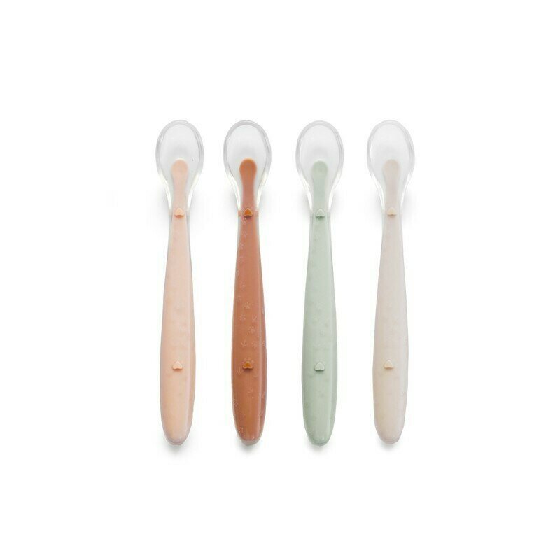 JANE Set 4 lingurite Sunset din silicon 1.2 x 1.5 x 14.7 cm BPA Free