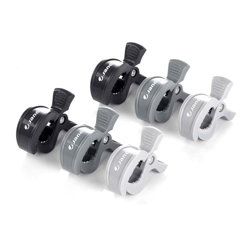 JANE Set 6 clesti pentru carucior gri si negru multifunctional