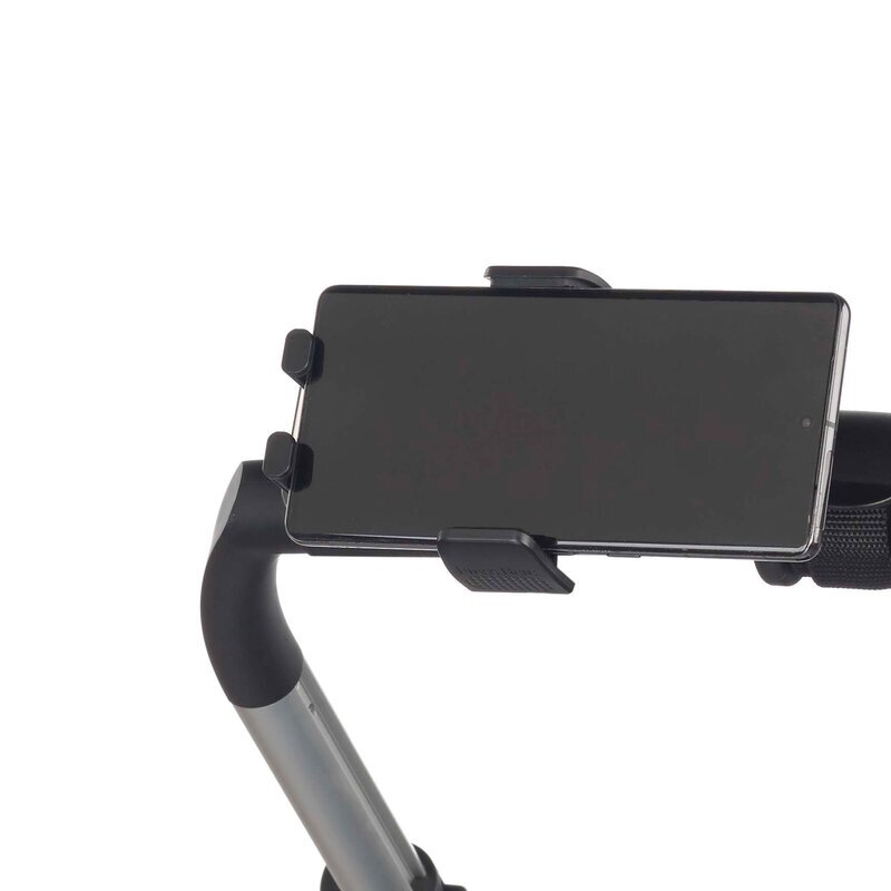 JANE Suport telefon potrivit pentru carucior universal reglabil cu buton de blocare Black