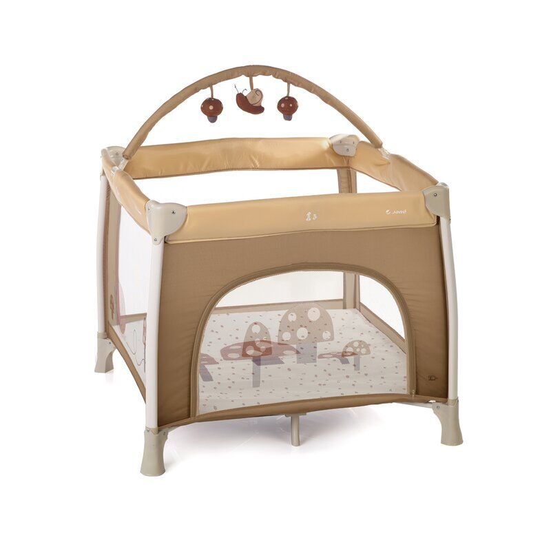 JANE Tarc de joaca Travel Fun Sesame cu arcada cu jucarii si geanta de transport 98x101x80 cm