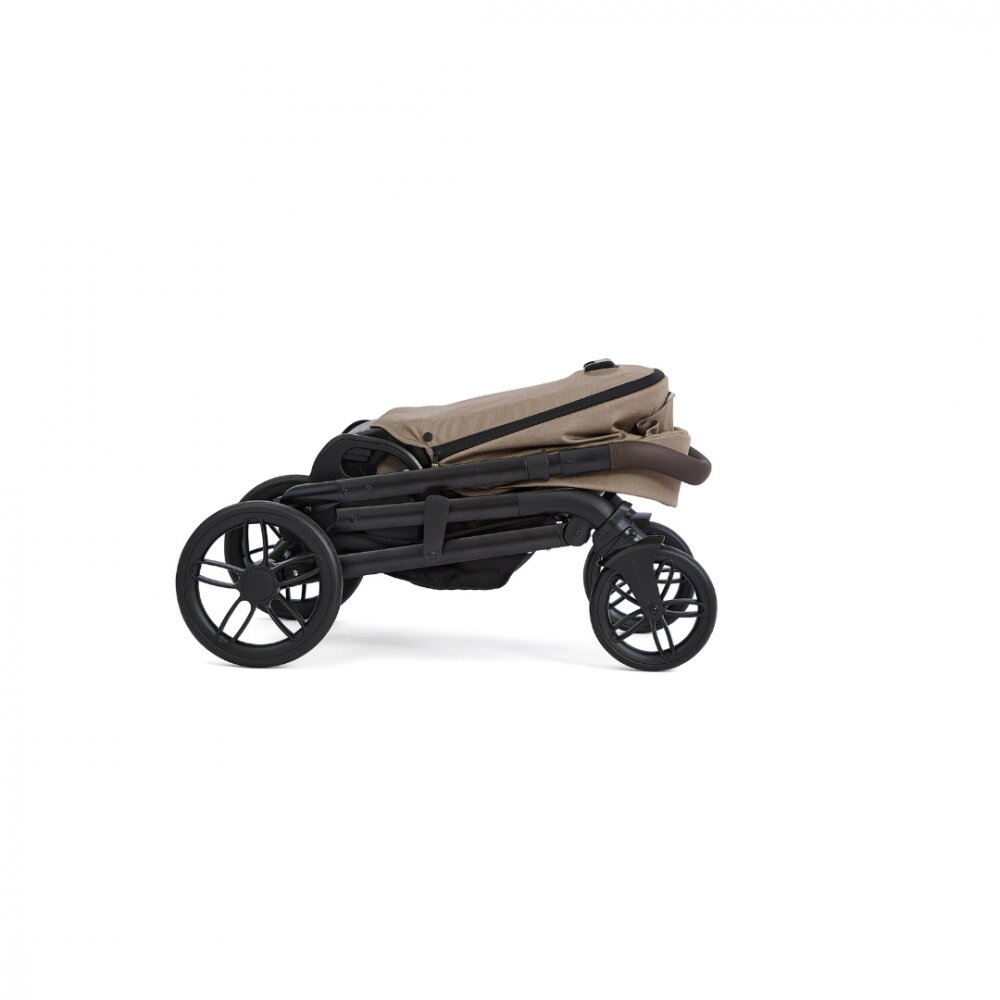 JOIE Carucior pentru copii multifunctional 3 in 1 Chrome 2 Cashew (Carucior Chrome 2 Cashew + Landou Chrome Cashew + scoica i-Snug Cashew)