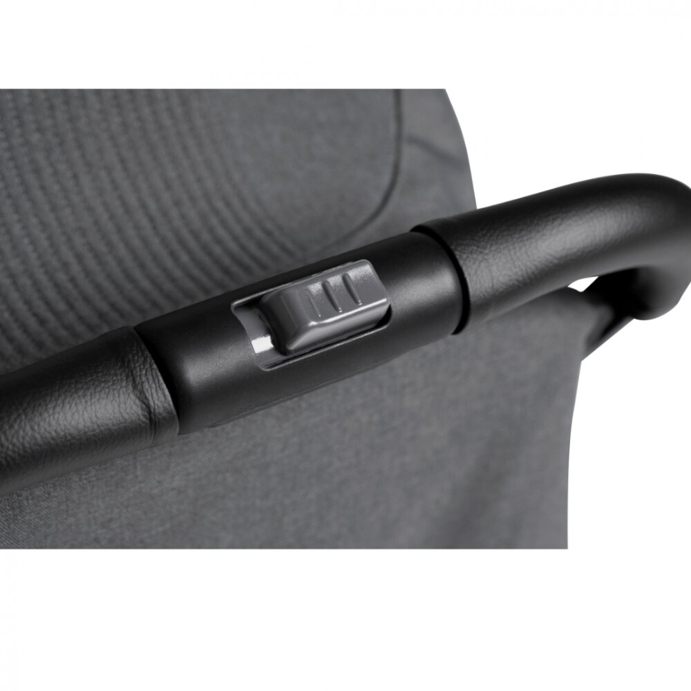 JOIE Carucior pentru copii Parcel LX Signature Ebony ultracompact spatar si suport pentru picioare reglabile