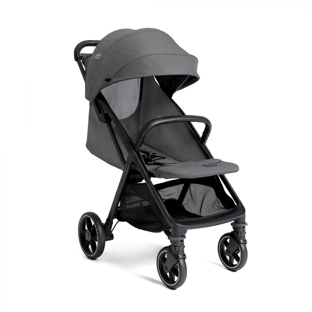 JOIE Carucior pentru copii Parcel LX Signature Ebony ultracompact spatar si suport pentru picioare reglabile
