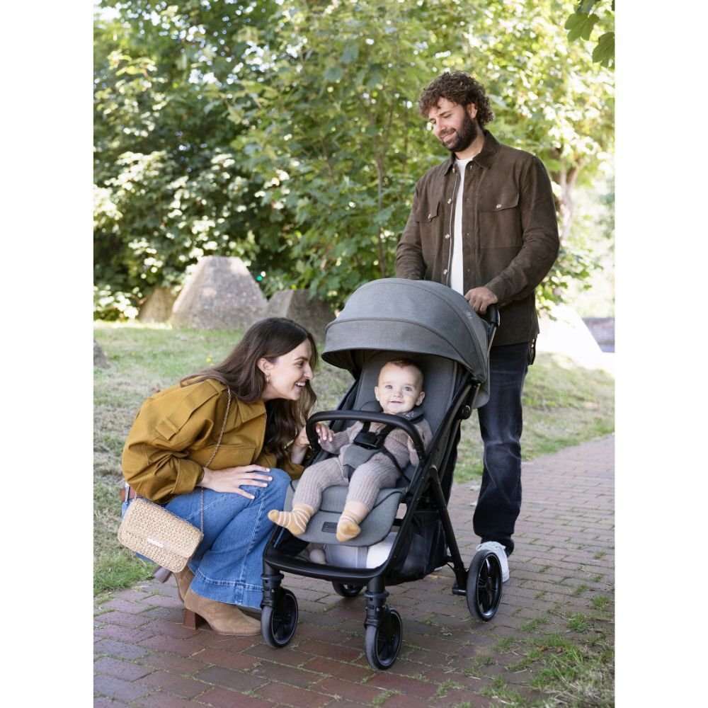 JOIE Carucior pentru copii Parcel LX Signature Evergreen ultracompact spatar si suport pentru picioare reglabile