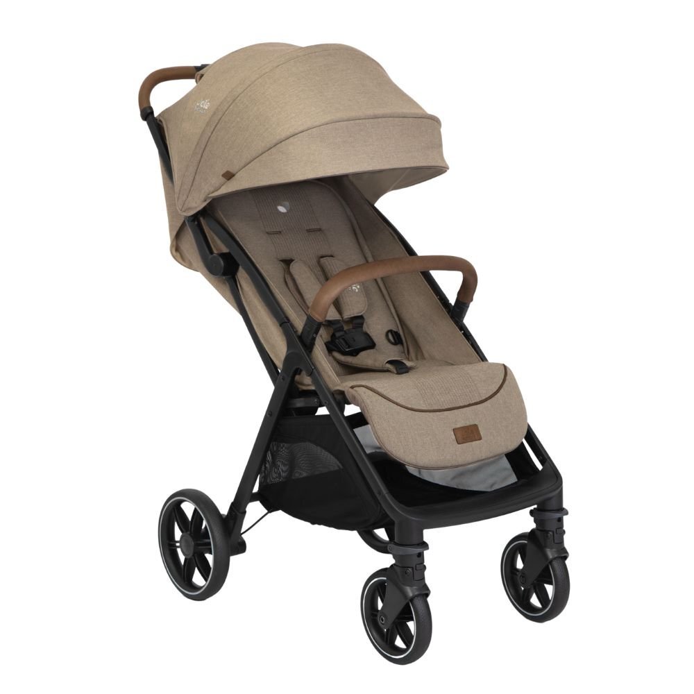 JOIE Carucior pentru copii Parcel LX Signature Sandstone ultracompact spatar si suport pentru picioare reglabile