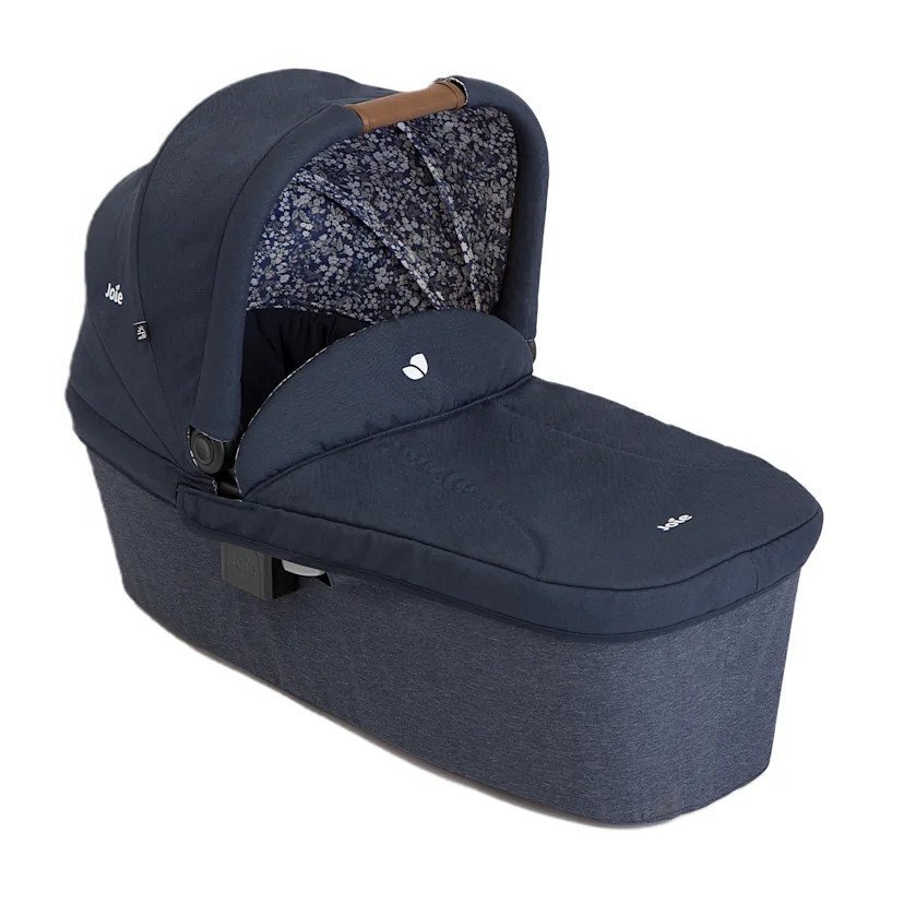 JOIE Carucior pentru copii Versatrax E Navy Blazer 3 in 1 multifunctional cu suport picioare maner parental spatar reglabil husa de ploaie si suport pentru pahar