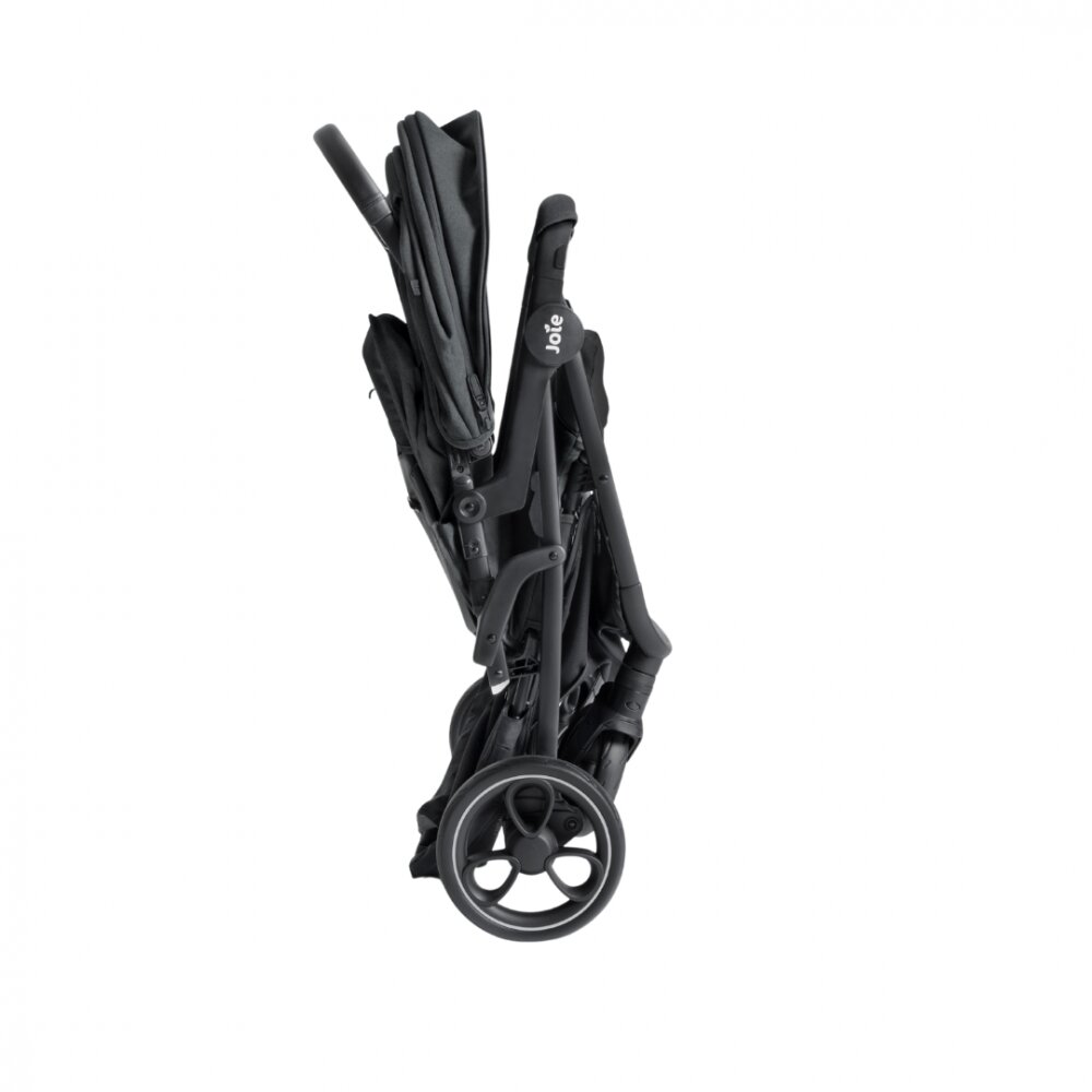 JOIE Carucior pentru gemeni Estrella Ebony cu suspensii spatar reglabil suport picioare ajustabil