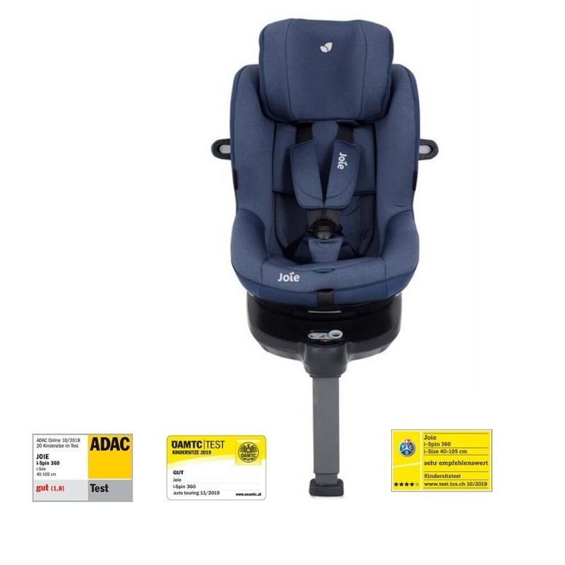 JOIE Scaun auto i-Spin 360 Deep Sea nastere 40-105 cm testat ADAC si certificat R129